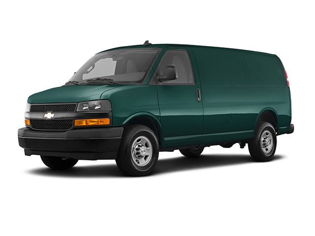 Green chevy van online